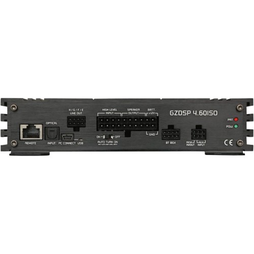 GROUND ZERO GROUND-ZERO GZDSP 4.60ISO 4-RIŲ KANALŲ AUTOMOBILINIS GARSO STIPRINTUVAS GALIA 4X 40 W RMS GROUND ZERO GROUND-ZERO GZDSP 4.60ISO 4-RIŲ KANALŲ AUTOMOBILINIS GARSO STIPRINTUVAS GALIA 4X 40 W RMS