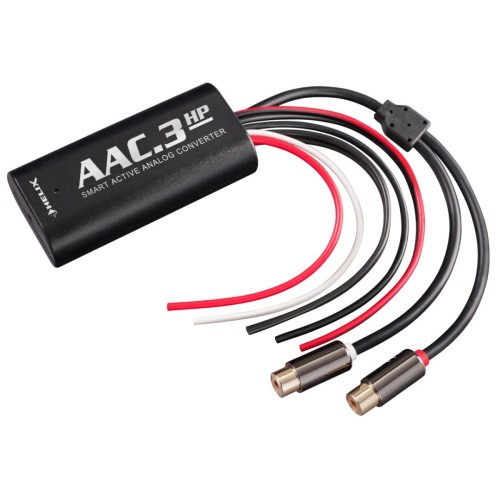 HELIX    AAC.3 HP HI-LOW KONVERTERIS IŠ AUKŠTO Į ŽEMO LYGIO SIGNALĄ AUTOMOBILIO GARSO SISTEMOS TINKA SISTEMOMS SU GAMYKLINIU STIPRINTUVU 