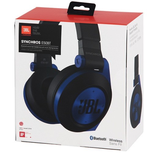 JBL    E50 BT BELAIDĖS BLUETOOTH AUSINĖS SU MIKROFONU 18 VALANDŲ GROJIMAS IŠ BATERIJOS NEMOKAMAS PRISTATYMAS