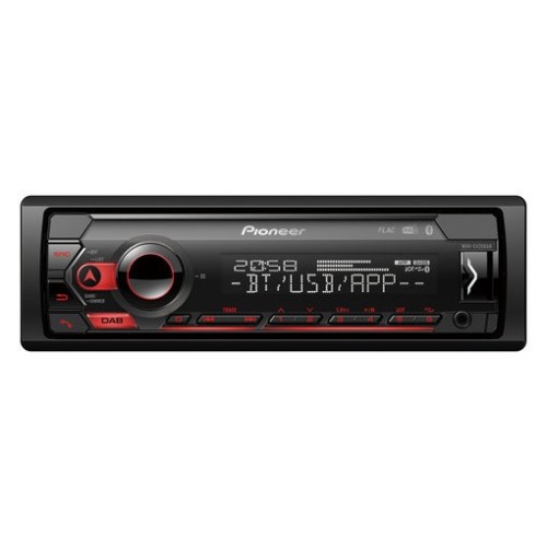 PIONEER    MVH-S420DAB AUTOMOBILINĖ MAGNETOLA 1-DIN