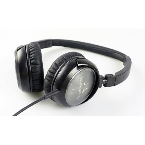SOUNDMAGIC    P30 AUSINĖS SU 1,2 M PRAILGINIMU IR ADAPTERIAIS BEI DĖKLIUKU 
