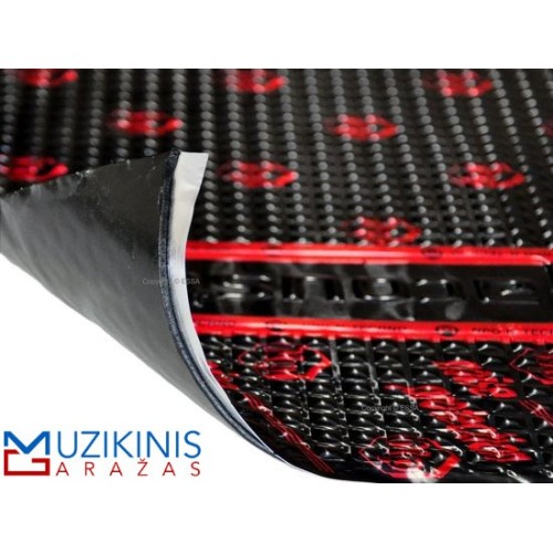 NOISE PROTECTION    PROFI VIBROFILTR 4MM 50X70CM 0.35M² VIBRACIJAS IR GARSĄ SUGERIANTI MEDŽIAGA