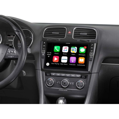 ALPINE    STYLE I902D-G6 MULTIMEDIJOS SISTEMA SKIRTA GOLF 6 